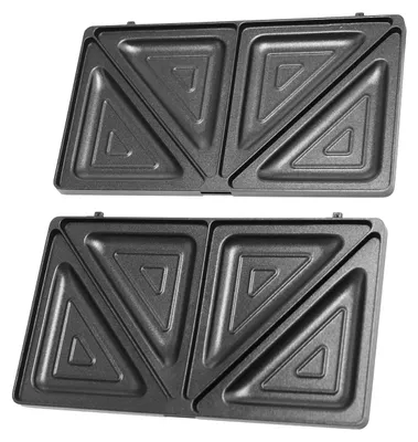 Image de Plaques à sandwich Tefal SS-9100054636 pour l'appareil à sandwich SW383D UltraCompact 3-en-1