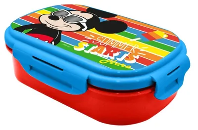 Immagine prodotto di Porta pranzo di Topolino con set di posate per bambini