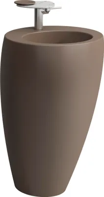 Produktbild von LAUFEN Alessi one Waschtisch, mit integrierter Säule, ohne Hahnloch, ohne Überlauf, 520x530, H8119711881091