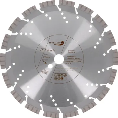 Obrázek produktu pro PRODIAMANT Diamantový řezací kotouč BG013 300 mm beton / žula Turbo BG013 Otvor