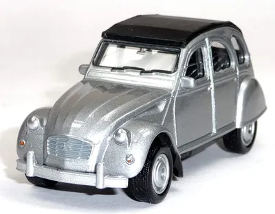 Produktbild von CITROEN 2CV graues Reibungsmodell, WELCI49720WD, Maßstab1/36, WELLY