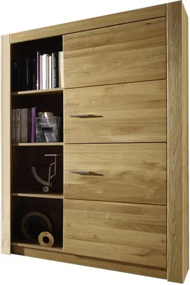 Produktbild von Vitrine Standvitrine Holzvitrine Vitrinenschrank "Hartfort III"