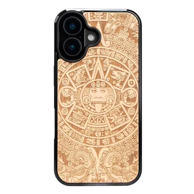 Produktbild von Holzhülle für iPhone 17, Bewood Aniegre Aztekischer Kalender
