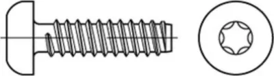 Produktbild von Reyher  Linsenblechschrauben ISO 14585 St. 4,2x70 -F-T20 vz (250 Stück)