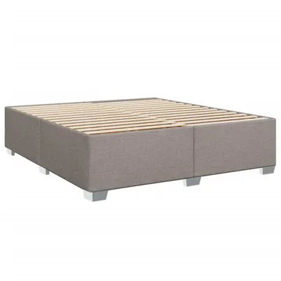 Immagine prodotto di vidaXL Struttura letto senza materasso Taupe 180x200 cm tessuto