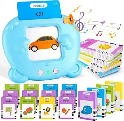 Produktbild von Interaktiver Teddybär zum Englischlernen - Blau KP32786