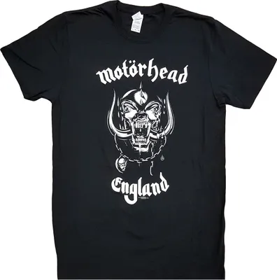 Produktbild von Motörhead England Black L T-Shirt