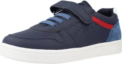Produktbild von GEOX Djrock D - Navy / Rot Leder Größe: 34 Normal