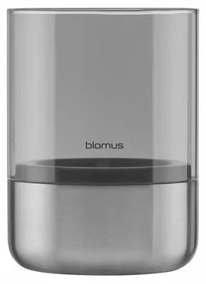 Image de Blomus 67308 Photophore CALMA S Acier inoxydable mat Smoke NOUVEAUTÉ