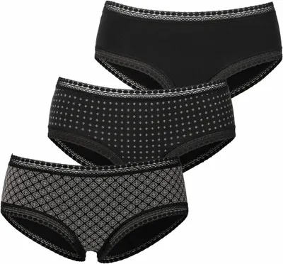 Produktbild von LASCANA Panty schwarz Größe 44/46
