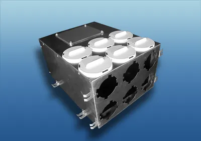 Produktbild von Luftverteiler 6 Typ B : Ø 63 System: Ø 63