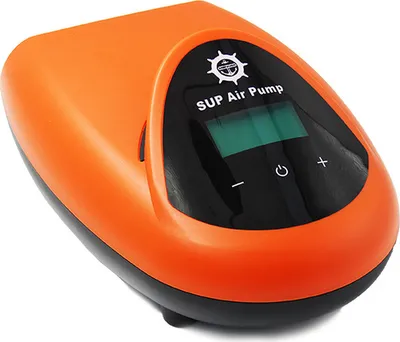 Zdjęcie produktu dla Pompka do pompowania SUP, szybka pompka do paddleboardów 20 PSI, zasilanie samochodowe DC12V, odpowiednia do nadmuchiwanych łodzi i kajaków, pomarańczowa