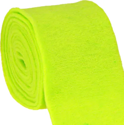 Produktbild von Filzband 15cm x 5m Grün - Dekoband aus 100% Schafwolle, Naturprodukt für kreative Blumendekorationen, strapazierfähig und vielseitig