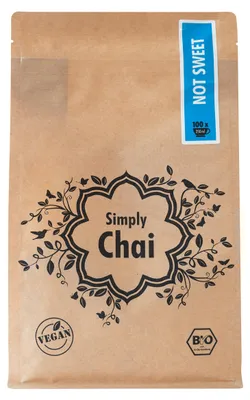Produktbild von Simply Chai Bio & Vegan Not Sweet 500g Beutel