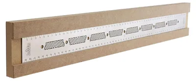 Immagine prodotto di Righello di precisione in acciaio inossidabile da 600 mm con tecnologia antiscivolo