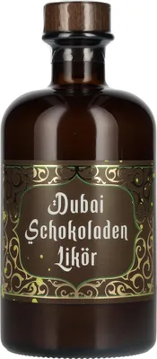 Produktbild von Deheck Dubai Schokoladen Likör mit Pistazie 15 Prozent Flasche 500ml