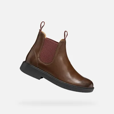 Produktbild von Geox Dunkelbraune Damen-Ankle-Boots Spherica EC1 37