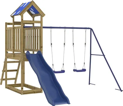 Produktbild von vidaXL Spielturm Imprägniertes Kiefernholz