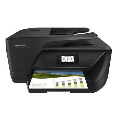 Produktbild von HP OfficeJet 6950, Thermal Inkjet, Farbdruck, 4800 x 1200 DPI, A4, Direkter Druck, Schwarz