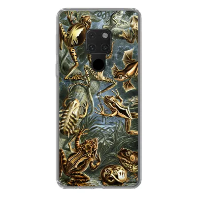 Produktbild von MuchoWow® Handyhülle Schutzhülle Hülle für Huawei P40 Lite Batrachia - Haeckel - Alte Meister Silikon Softcase Handy Hülle - Handy