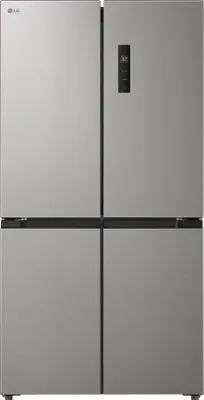 Produktbild von LG GMM41MSBEM, Freistehend, Mehrtürig, Silber, 4 Tür(en), Berührung, An Tür