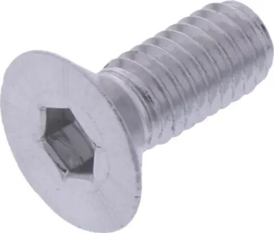 Produktbild von Senkschraube JMP Bolt M6x1,00mm 15mm Aluminium silber