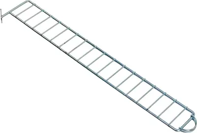 Zdjęcie produktu dla Przegroda do ogranicznika półki regału sklepowego Mega-M G-47 cm H-6 cm ocynk