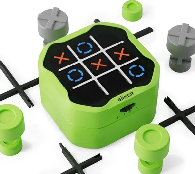 Obrázok produktu pre Hra GiiKER Tic-Tac-Toe Bolt - zelená