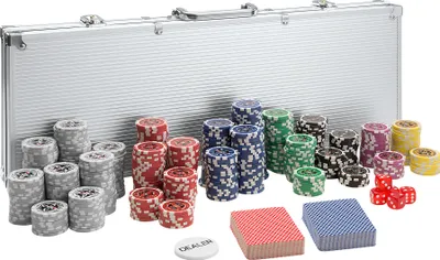 Produktbild von Pokerset inkl. Aluminiumkoffer - silber, 500 Teile