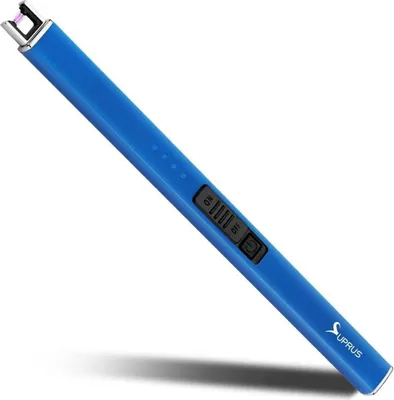Zdjęcie produktu dla Akumulatorowa zapalniczka USB z wiatroodpornym grillem na świece