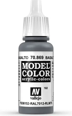Obrázek produktu pro Vallejo 70.869, 17 ml, Šedá, Matný, Láhev