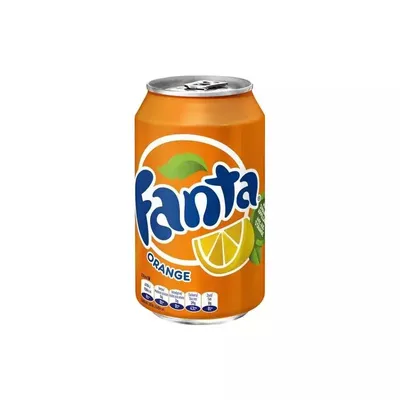 Immagine prodotto di Fanta - Bevanda analcolica Fanta Orange Blik 330ml | 24 pezzi