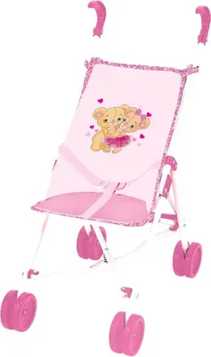 Produktbild von Bambolina Buggy Set mit  Puppe 5 in 1