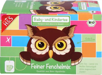Produktbild von H&S Feiner Fenchelmix Baby- und Kindertee), 20X1.5 g FBE