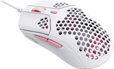 Produktbild von HyperX Pulsefire Haste White/Pink Gaming Maus