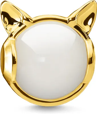 Produktbild von Thomas Sabo Bead Katzenohren gold