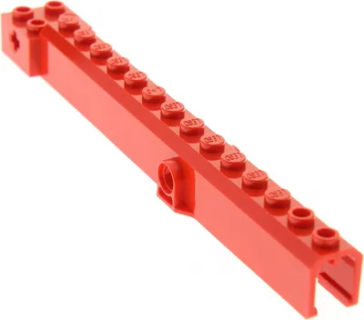 Produktbild von 1x Lego Kran Arm rot Feuerwehr Ausleger 16L 7945 7747 4496440 57779