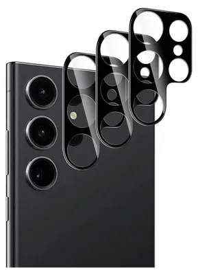 Produktbild von 3X 3D Kameraschutz für Samsung Galaxy S23 Ultra Panzerfolie Kamera Schutz Linse 3D
