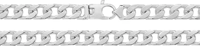 Produktbild von 925 Sterling Silber Herren - Panzer Kette - 56cm*10mm; TRS24514L22