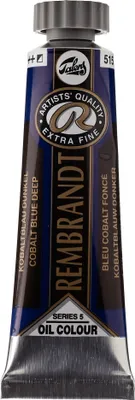 Produktbild von Rembrandt Ölfarbe Tube 15 ml Kobaltblau Dunkel 515