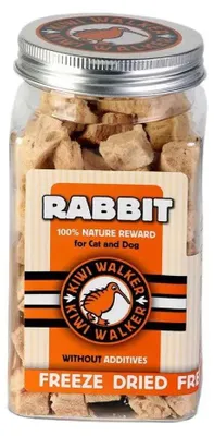 Immagine prodotto di Crocchette per cani e gatti Kiwi Walker Coniglio liofilizzato 75 g