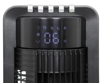 Produktbild von CASAFAN Airos Eco Tower SW Turmventilator Schwarz mit Fernbedienung