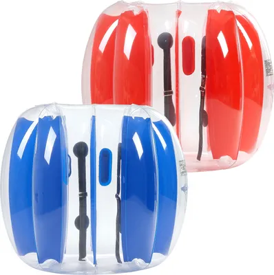 Immagine prodotto di VEVOR palla paracolpi gonfiabile (2 pz.) 1,2 m, resistente bolla in PVC da 0,5 mm di spessore palla da urto