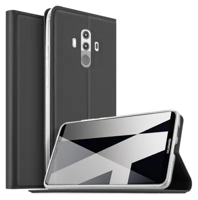 Zdjęcie produktu dla Pokrowiec na telefon komórkowy Huawei Mate 10 Pro Book Etui ochronne Slim Flip Cover Case