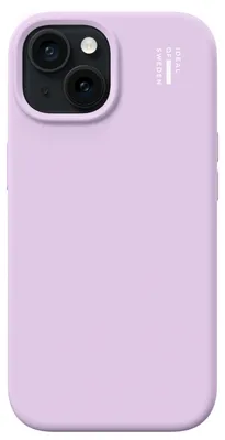 Image de Étui en silicone iDeal of Sweden compatible avec MagSafe pour les modèles Apple iPhone 17 / 16 / 15 / 14 / 13 - Couleur : Lavande