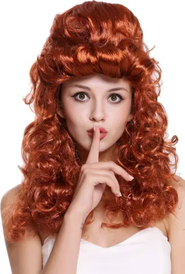 Produktbild von WIG ME UP Perücke Barock Lockig Lang rot 90904-ZA131