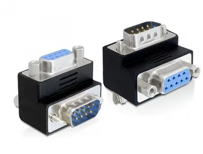 Produktbild von DeLOCK 65264, Sub-D 9 pin, Sub-D 9 pin, Schwarz