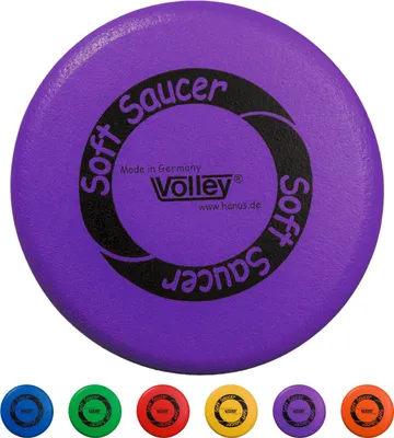Produktbild von VOLLEY Schaumstoff Frisbee Wurfscheibe ELE'Soft Saucer mit Elefantenhaut, 25 cm