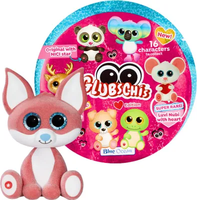 Produktbild von Blue Ocean Glubschis Sammelfiguren Herz Serie 2 - Glubschi Glitzer - Figur Jayson