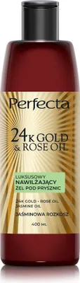 Produktbild von PERFECTA 24K Gold & Rosenöl s Feuchtigkeitsspendendes Duschgel 400 ml